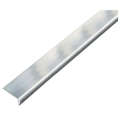 Imagen de Alberts 488642 Perfil de ángulo, Autoadhesivo, Aluminio, diseño cromado, 1000 x 30 15 mm