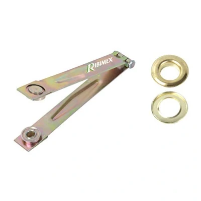 Imagen de Ribitech 6301 Herramienta de fijación ojales para lona con 50 dorados