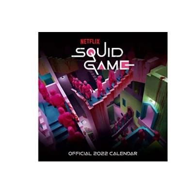 Imagen de Calendario Sherwood Squid Game, 2022, Cuadrado, 30.5 x cm, Multicolor