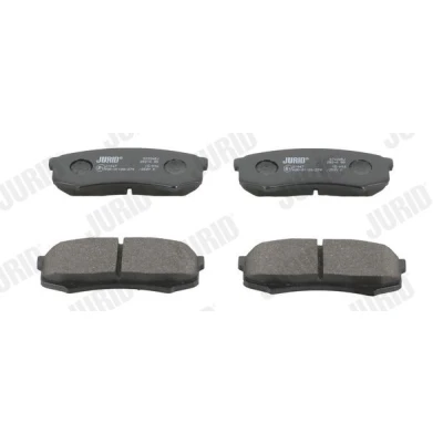 Imagen de JURID 572245J Juego de pastillas freno no preparado para indicador desgaste sin accesorios TOYOTA: Land Cruiser Prado 120, 80