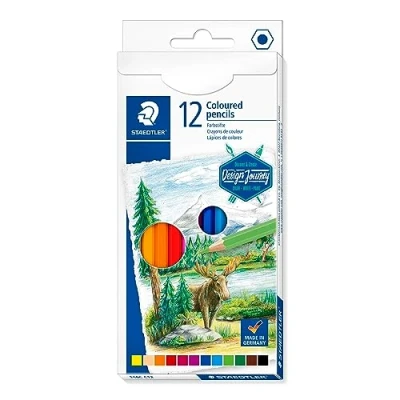 Imagen de STAEDTLER 146C C12 ST Design Journey. Caja con 12 lápices de colores surtidos.