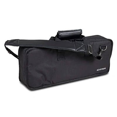 Imagen de GEWA Funda de Teclado Basic, 48x18x5 cm, mit Notentasche, negro, Resistente al agua y a roturas