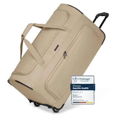 Imagen de Artículos comunes Duffle Essentials, beige, L (71 cm), Bolsa de viaje con ruedas
