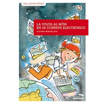 Imagen de Volta Al Mon En 28 Correus Electronics, La 3 (Col·lecció Pícnic)
