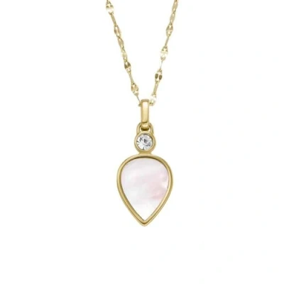 Imagen de Fossil Jewelry Necklace Collar goldcoloured, Mujer, Talla: One Size, Gold coloured