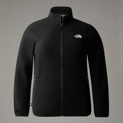 Imagen de THE NORTH FACE NF0A856V4H0 W Plus 100 Glacier Full Zip EU Sweatshirt Mujer TNF Black NPF Tamaño 2X