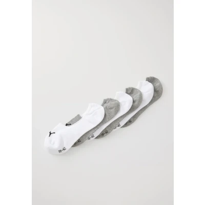 Imagen de Puma Footie 6 PACK Unisex Calcetines de deporte, Talla: 39 42, White/grey