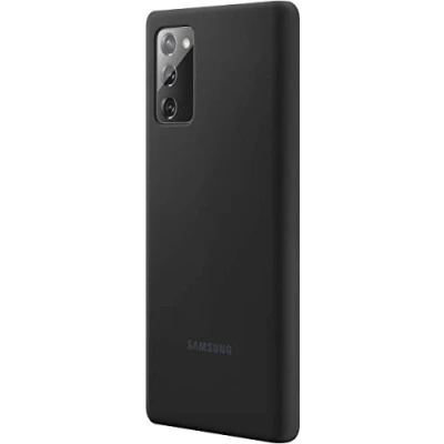 Imagen de Funda De Silicona Samgung Negro Para Galaxy Note 20