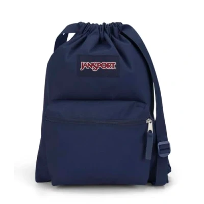 Imagen de JANSPORT Drawsack Mochila Pequeña, Navy (Azul)