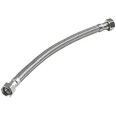 Imagen de Suinga Latiguillo de Fontaneria 30cm, 1/2&quot; Hembra Inoxidable Grifo Flexible