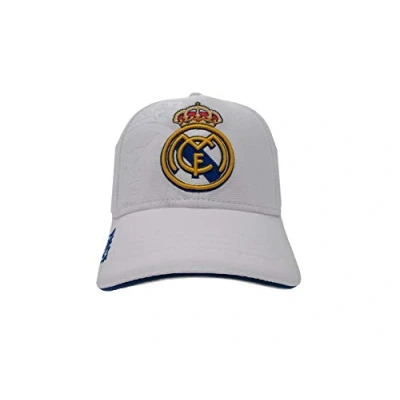 Imagen de Gorra Real Madrid junior blanco primer equipo Nº 3 Talla niño ajustable