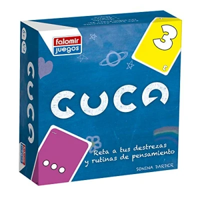 Imagen de Falomir Guca 3 Juego de Mesa Educativo para Promover Las Habilidades Matemáticas Agilidad Mental A Partir 2 Jugadores (Edad 6), Multicolor (30038)