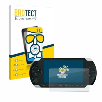 Imagen de BROTECT Protector Pantalla Mate Cristal para Sony PSP 1000 Protección Anti Reflejos