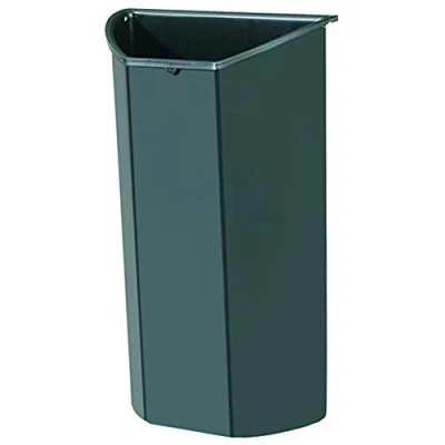 Imagen de Exacompta Modern&#039;line Compartimiento semi circular para papelera, 4.5 l, color gris