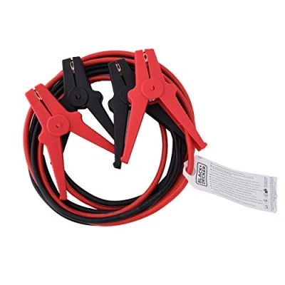 Imagen de Black&amp;Decker BXAE00011 Cables de arranque con bolsa almacenamiento, protección contra sobretensiones 220 6, 12, 24