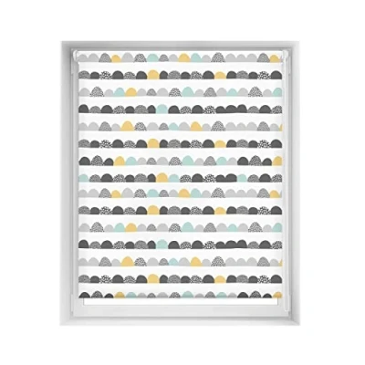 Imagen de Blindecor Estor Estampado Easyfix Relax, Semiluna, 130 x 150 cm