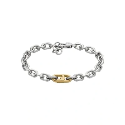 Imagen de Emporio Armani Trend Pulsera 2tone, Hombre, Talla: One Size, 2 tone