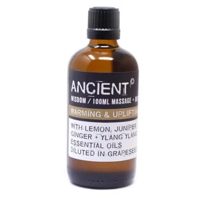Imagen de Ancient Wisdom Warm &amp; Uplifting Massage Oil 100ml