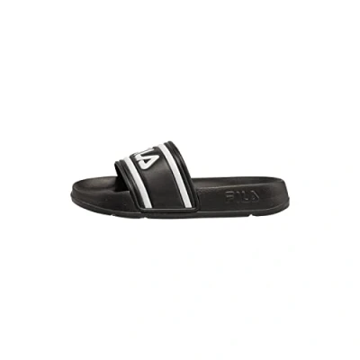 Imagen de Fila Morro BAY Chanclas de baño para niños, Talla: 33, Black Caucho natural