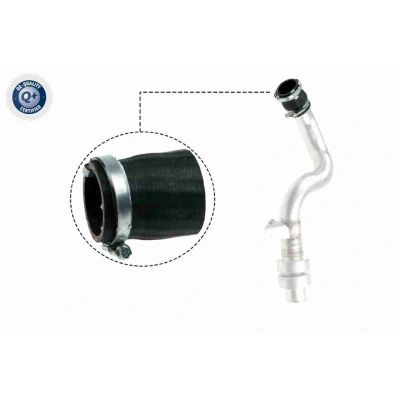 Imagen de VAICO V48 0192 Manguera Turbo Caucho con refuerzo textil Q+, calidad de primer equipo LAND ROVER: Range Rover Sport, Discovery 3