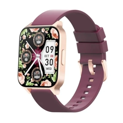 Imagen de Cloudpoem Smartwatch,Reloj Inteligente Mujer Impermeable IP68 Pulsera Actividad Reloj Deportivo con Pulsómetro Monitor de Sueño Calorías Podómetro para Android iOS (Negro)