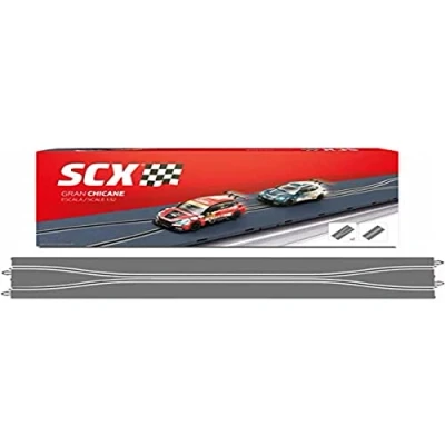 Imagen de Scalextric U10434X200 Accesorios y Extensiones Circuitos de Carreras Original Escala 1:32 (Gran Chicane)