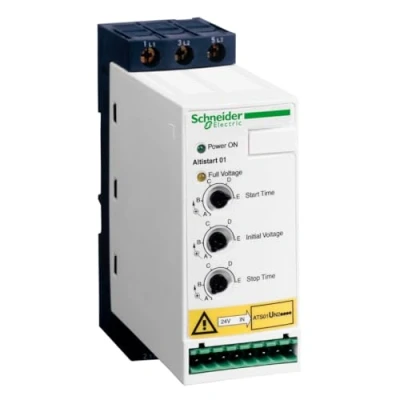 Imagen de Schneider Electric ATS01N212QN Arrancador Suave ATS 01, 5,5 kW, 12 A, 380 415 V, 3 Fases