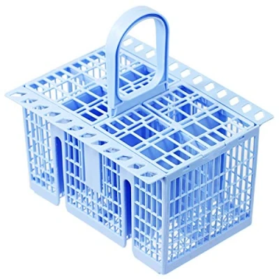 Imagen de Spares2go Cesta de cubiertos para lavavajillas Indesit (azul)