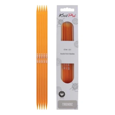 Imagen de Knit Pro KP51003 Agujas de Doble Punta (15 cm x 4 mm), Multicolor