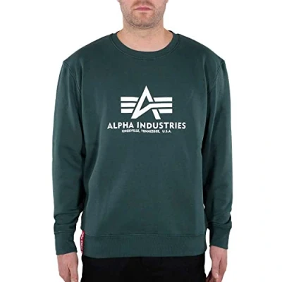 Imagen de Alpha Industries Sudadera, Hombre, Talla: XL, Navy greem