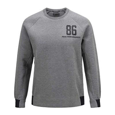 Imagen de Peak Performance Tech Pantalones Cortos, para Hombre, Tech, Grigio (Med Grey Mel), M