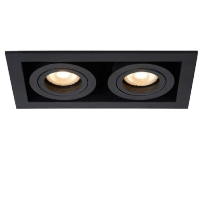 Imagen de LUCIDE Chimney Foco Empotrado GU10, 100 W, Negro