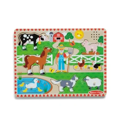 Imagen de Melissa &amp; Doug Old McDonald&#039;s Farm, Multicolor (10738)