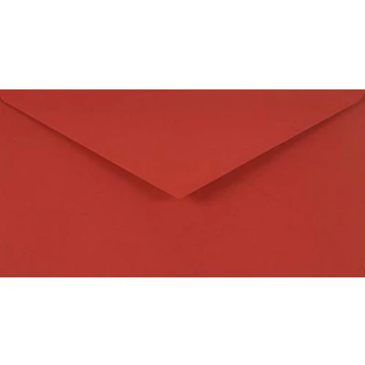 Imagen de Netuno 500x sobres largos rojos DIN DL 110x220mm 115g Sirio Color Lampone engomado solapa puntiaguda sin ventana americanos para invitaciones Navidad tarjetas boda carta facturas dinero bricolaje