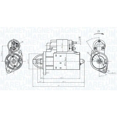 Imagen de Motor de arranque MAGNETI MARELLI 063721172010