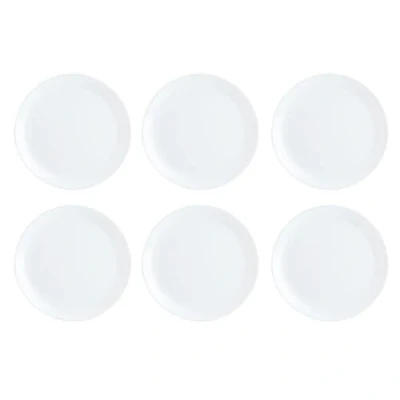 Imagen de Luminarc Diwali 6 Plato Llano Opal 27cm Blanco