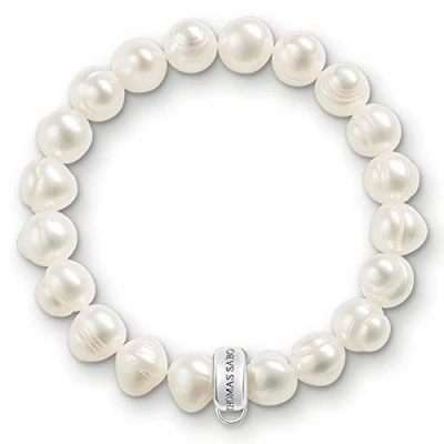 Imagen de Thomas Sabo pulsera de cuentas con dijes plata ley 925 X0041 082 14 XL