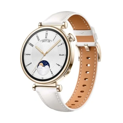 Imagen de Huawei Watch GT 4 41mm Oro (Witte Leren Banda)
