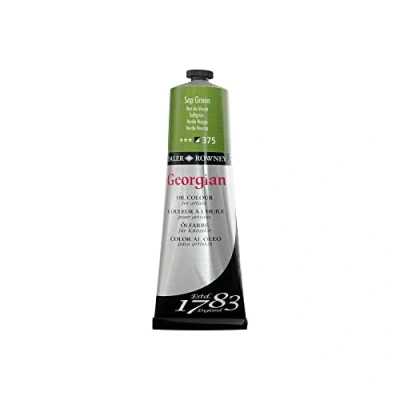 Imagen de Daler Rowney Georgian Pintura al óleo magníficos colores 225 ml Verde savia