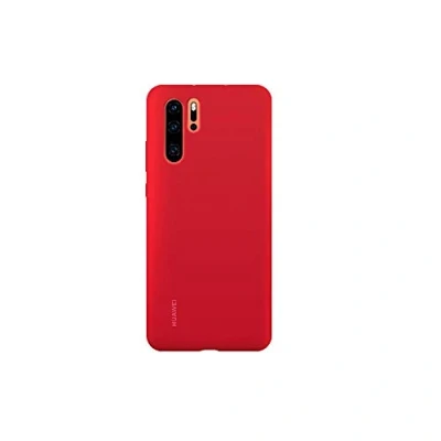Imagen de Funda De Silicona Roja Huawei Para P30 Pro