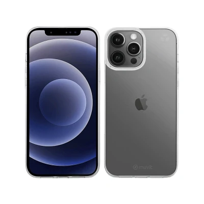 Imagen de Funda Muvit MCCRS0159, Para Apple iPhone 13 Pro, Trasera, TPU, 100% Reciclado, Transparente