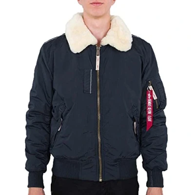 Imagen de Alpha Industries Injector III Chaqueta de invierno, Hombre, Talla: Medium, Rep. blue