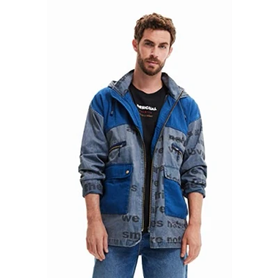Imagen de Desigual Chaq_anikin 5039 Artico Blue, Azul, L para Hombre