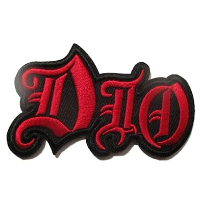 Imagen de hotrodspirit parche Hard Rock Grupo dio 9,8 x 6 cm, termoadhesivo