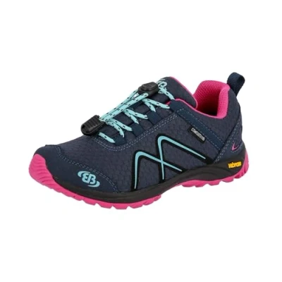 Imagen de Brütting Guide, Zapatillas de Trekking y Senderismo, Azul Marino, Rosa Turquesa, 27 EU