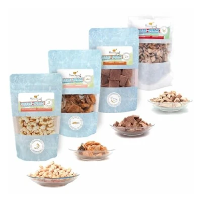 Imagen de I Love my Cat Freeze Snack golosinas saludables para Gatos (liofilizadas) Bien digeribles Bajas en carbohidratos y sin aditivos Artificiales 100 g