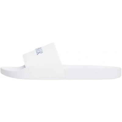 Imagen de Tommy Hilfiger Chanclas Hombre Print Tumble con logotipo, Blanco (White), 39