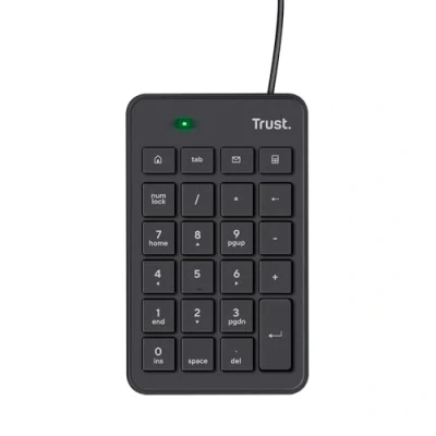 Imagen de Teclado Trust 22221 Numérico Usb Portátil/pc Negro