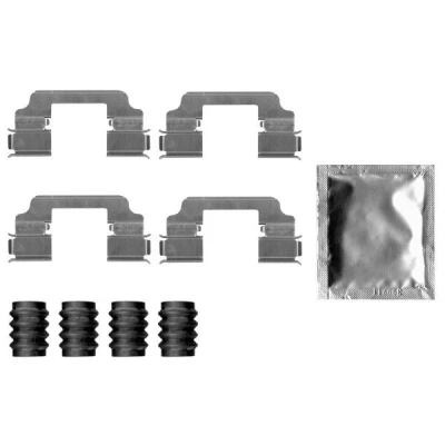 Imagen de TEXTAR 82555700 Kit de accesorios, pastillas frenos BMW: 6 Gran Coupe, X4, 5 Berlina