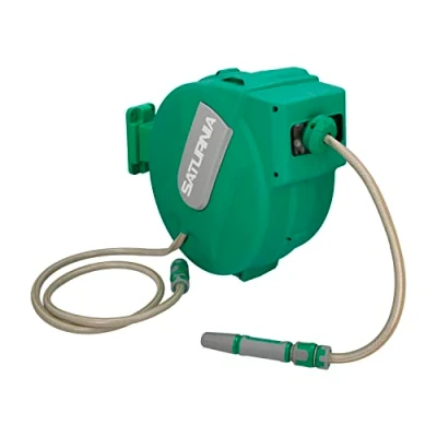 Imagen de Enrollador Automatico Manguera Para Jardin. Recogedor Automatico, Porta Mangueras Jardin De 20 Metros